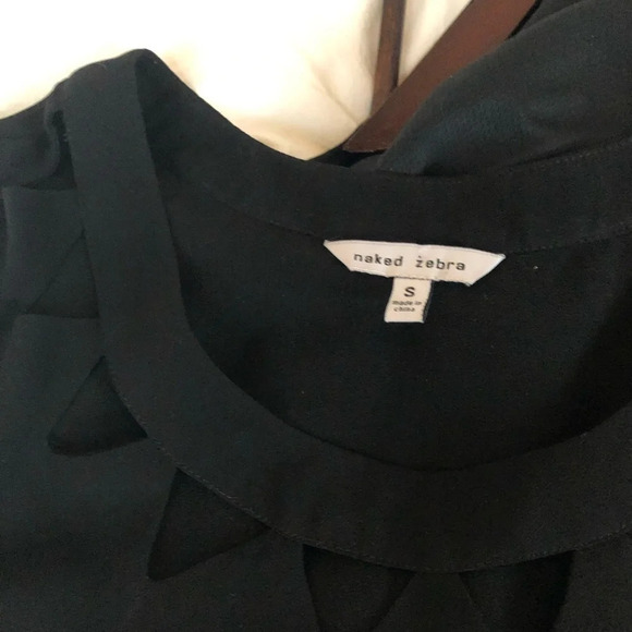 Naked Zebra Cutout  tank - Picture 5 of 5